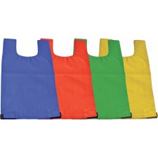 CHASUBLE UNICOLORE AVEC ELASTIQUE - MINIME TAILLE 1 - NYLON - LOT DE 6