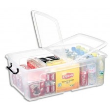 BOITE DE RANGEMENT 50L  EN SACHET  CRISTAL