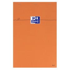 BLOC ORANGE AGRAFE 210X315 160 PAGES 80G Q5-5 OXFORD