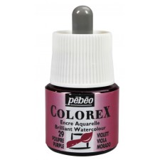 ENCRE AQUARELLE COLOREX FL45ML POURPRE