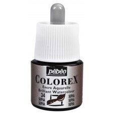ENCRE AQUARELLE COLOREX FL45ML SEPIA