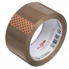 ROULEAU D ADHESIF 50 MM X 66 M 45  HAVANE ECONOMIQUE VRAC PAR 1