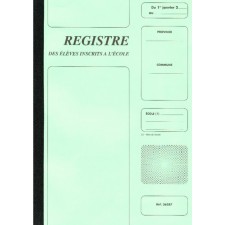 REGISTRE DES ELEVES INSCRITS A L ECOLE PIQURE DIN 6 FEUILLES  176 ELEVES