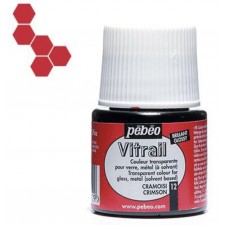 PEINTURE VITRAIL OPALE FL45ML ROUGE
