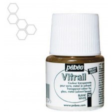 PEINTURE VITRAIL SOLV-FL 45ML BLANC