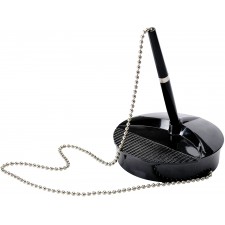 SOCLE STYLO A BILLE NOIR