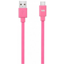 CABLE USB-C WE A MALE PLAT 1M USB3-1 FUSCHIA