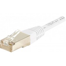 CABLE RESEAU RJ45 2M BLANC FTP CAT-6 BLINDE X853813