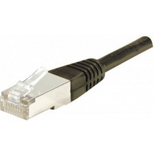 CABLE RESEAU RJ45 10M NOIR FTP CAT-6 BLINDE X857962