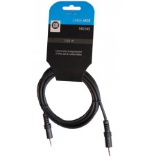 CABLE JACK 3,5MM MALE 1,50M ACCROCHE CAVALIER D2 DIFFUSION
