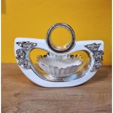 ACCESSOIRE DE DECORATION F068 ARGENT BLANC