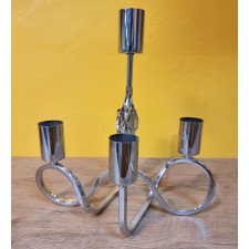 ACCESSOIRE DE DECORATION 3253 EN METAL ARGENTE