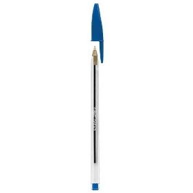 STYLO À BILLE BIC CRISTAL ORIGINAL POINTE CONIQUE M BLEU