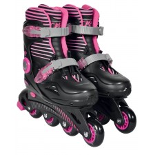 ROLLERS EN LIGNE AJUSTABLES 36-39 ROSE