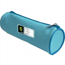 TROUSSE RONDE 22 X 9 X 7.5CM FERMETURE ZIPPEE COLORIS ASSORTIS