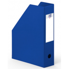 PORTE REVUES 32X24 DOS 7CM PVC BLEU FONCE