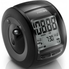 RADIO REVEIL PHILIPS FM NOIR