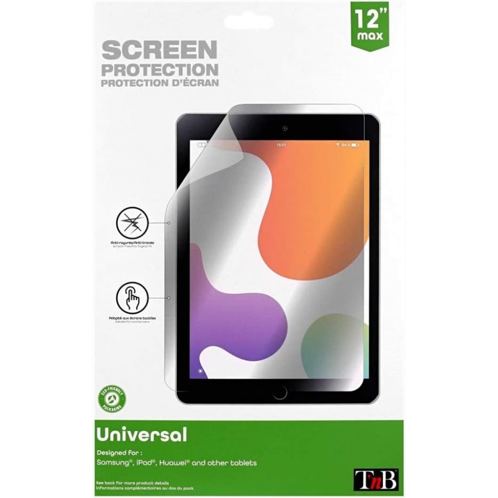 REGULAR - Etui universel 10 Noir - Accessoire tablette T'nB