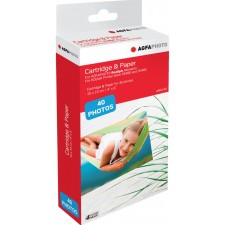 CARTOUCHE IMPRIMANTE PHOTO AFGA AMOC40 REALPIX MOMENT NOIR