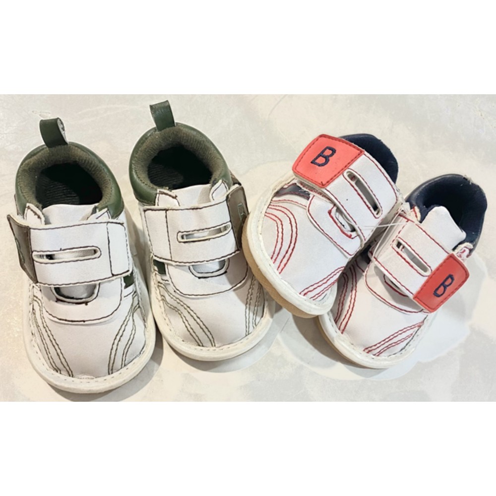 CHAUSSURES BEBE AVEC SCRATCH 0-18M BLANCHES