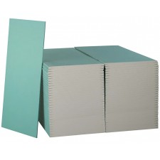 PLAQUE DE PLATRE HYDRO BA13 250X120X1.25 CM