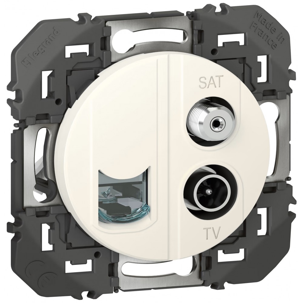 LEGRAND SAGANE 87470 ou 874 70 - Doigt Prise RJ45 Internet Kozi