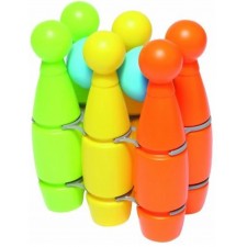 JEU DE 6 QUILLES DES 3 ANS+