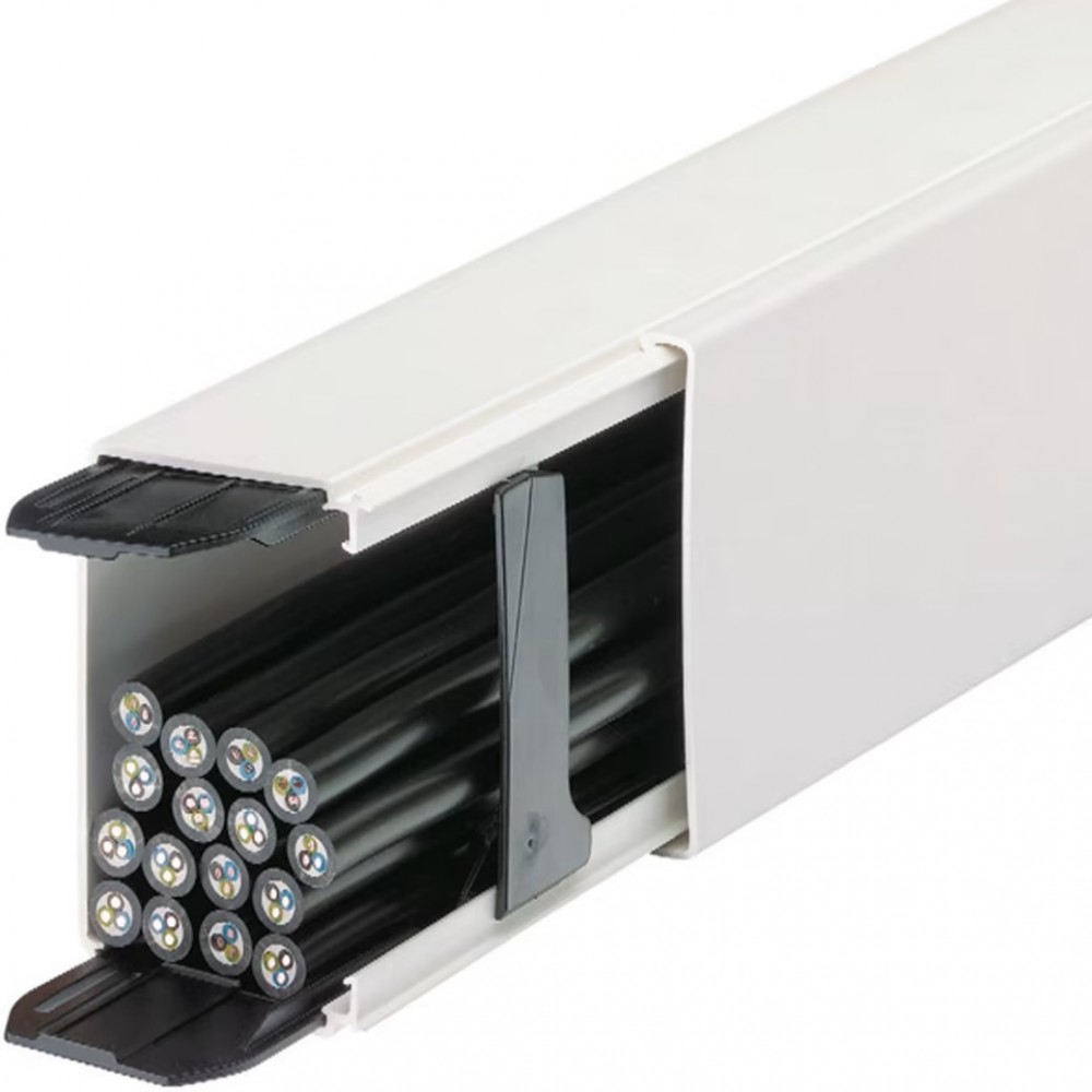 WDK Curva 90° In PVC Per Impianti Elettrici – 60x90mm Modello HF60090RW - 2