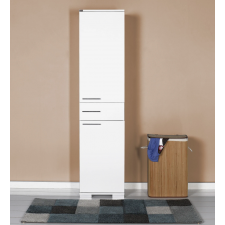 ARMOIRE DE RANGEMENT ADR-421-PP-1 BLANC BRILLANT LAQUE