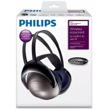 CASQUE SANS FIL PHILIPS INFRAGOUGE NOIR