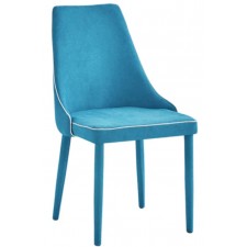 CHAISE DE TABLE DC-0033 BLUE TISSU BLEU
