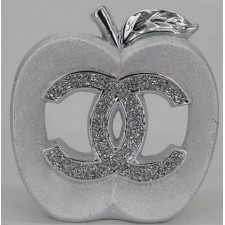 DECO POMME AVEC STRASS 7914