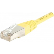 CORDON RESEAU RJ45 MCAD 842201 F/UTP CAT-6 BLINDES 2M JAUNE