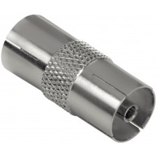 ADAPTATEUR COAXIAL HAMA 75122484 FEMELLE / FEMELLE METAL 9.52MM