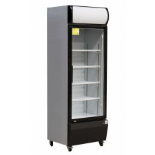 VITRINE A BOISSONS EVERSTEEL FC-LD60A 370L 1 PORTE NOIR