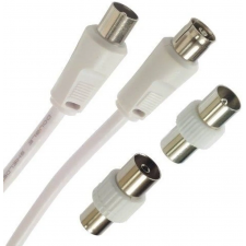 CÂBLE SATELLITE HAMA 75400232 COAXIAL MÂLE / FEMELLE 10 METRES 9.5 + ADP MM 19.5 - 9