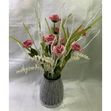 COMPOSITION FLORALE ARTFICIELLE 948F 42CM