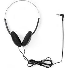 CASQUE SUPRA-AURICULAIRE NEDIS HPWD1101BK NOIR FILAIRE JACK 3,5 MM ISOLATION BRUIT