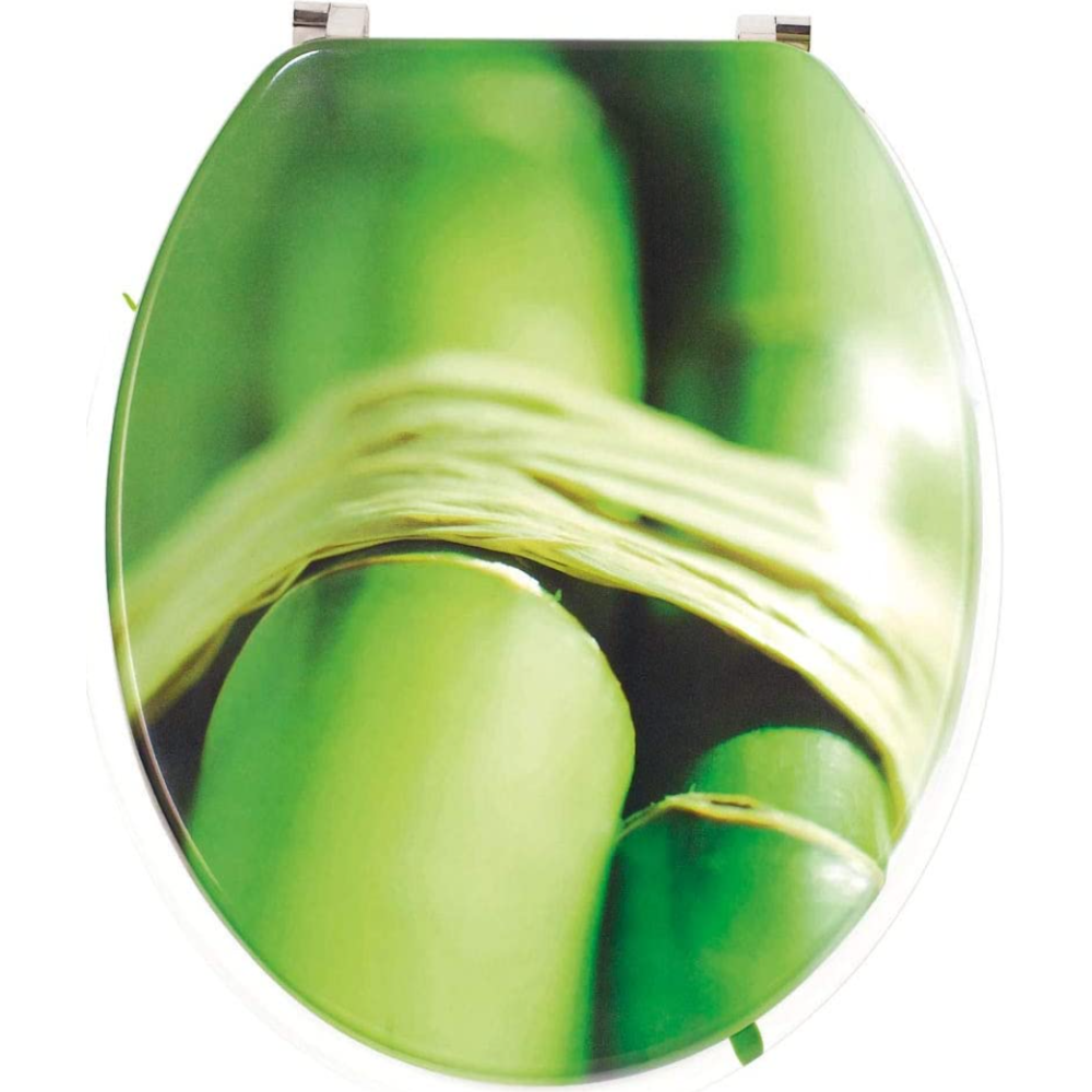 Lot De 2 Housses Pour Abattant Et Réservoir De WC - Bord élastique, Tissu Polyester, Lavable, Décoration Salle De Bain