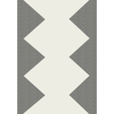 TAPIS FLOX 6659-6 160X230CM POLYPROPYLENE GRIS NOIR