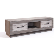 TABLE TV PANAMA 166X44.5X45CM BOIS GRIS
