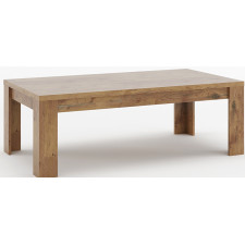 TABLE BASSE KEWIN 126X67X42CM EN BOIS BRUT