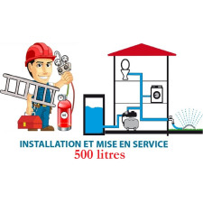 INSTALLATION ET MISE EN SERVICE RESERVOIR D'EAU