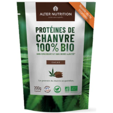 PROTEINES CHANVRE CACAO ALTER NUTRITION 200 GRAMMES