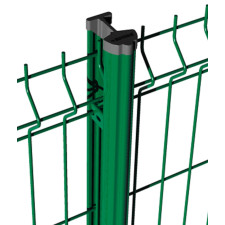 POTEAU RITMO VERT 250CM AVEC BOUCHON