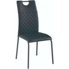 CHAISE 519 43X42X97CM NOIR