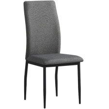 CHAISE 518 43X51X96CM NOIR