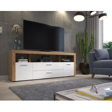 MEUBLE TV DURA 181X68X42CM CHENE BLANC