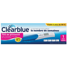 TEST DIGITAL DE GROSSESSE CLEARBLUE
