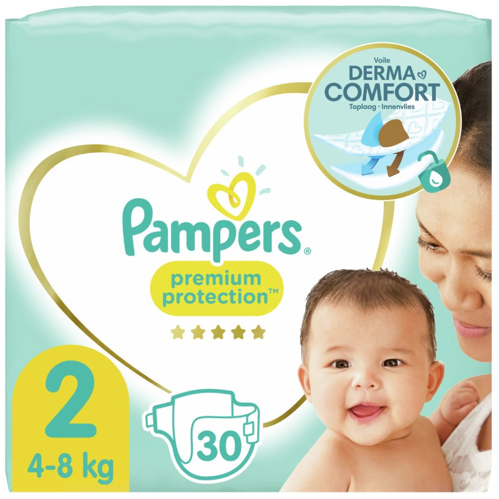 Pampers Couches Taille 0 (<3 kg) Premium Protection, 24 Couches Bébé, Notre  N°1 Pour La Protection Des Peaux Sensibles : : Bébé et Puériculture